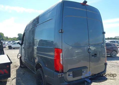 2023 Mercedes-Benz Sprinter 2500 Standard Roof 4-Cyl Diesel Ho из США, поврежденный, VIN W1Y4NBVY0PT154404